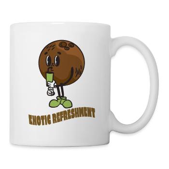 Coconut Lover Juice Beach Tropical Summer - Mug - white - Right