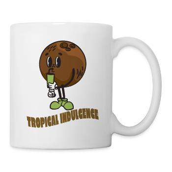 Coconut Lover Juice Beach Tropical Summer - Mug - white - Right