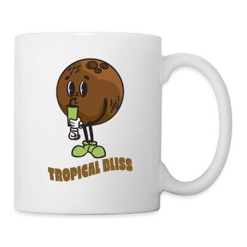 Coconut Lover Juice Beach Tropical Summer - Mug - white - Right