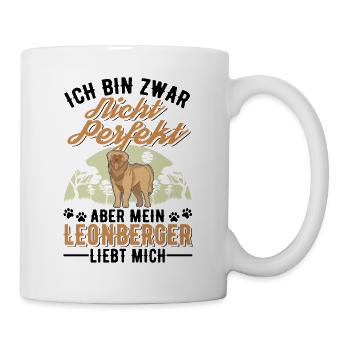 Leonberger Geschenk - Tasse - Weiß - Rechts