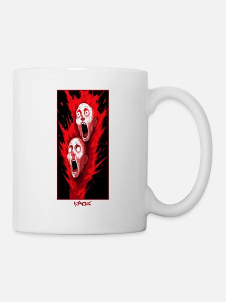 Paranoia im Gange - Tasse - Weiß