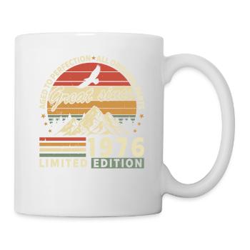 Vintage 1976 - Born Legend - Tasse - Weiß - Rechts