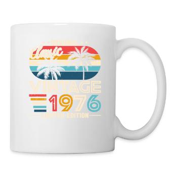 Vintage 1976 - Born Legends - Tasse - Weiß - Rechts