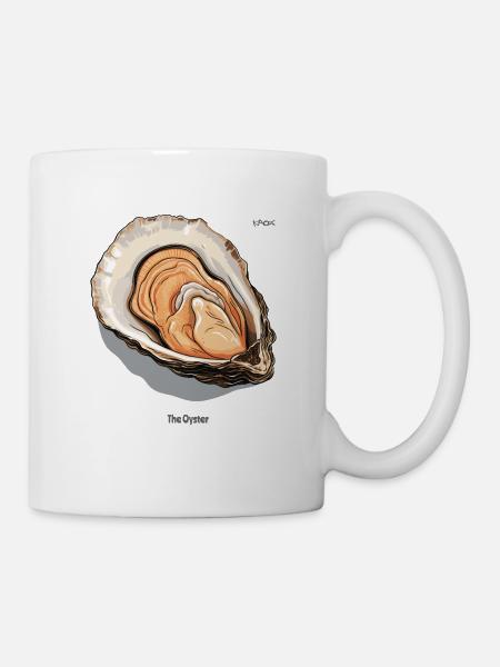L’huître - Mug blanc - blanc