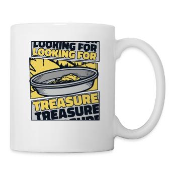 Looking For Treasure Prospecting Miner Gold - Mug - white - Right
