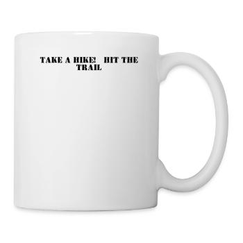 Randonnée - Faites une randonnée, partez sur les sentiers - Mug blanc - blanc - Droite