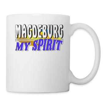 MAGDEBOURG MON - Mug blanc - blanc - Droite