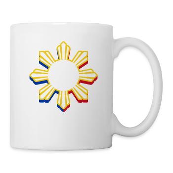 Philippinen Filipino Flagge Stolz I Geschenk - Tasse - Weiß - Rechts