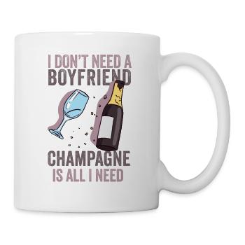 Sekt: Meine Wahre Liebe - Tasse - Weiß - Rechts