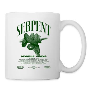 Green Tree Python Modern Reptile Keeper Streetwear - Mug - white - Right
