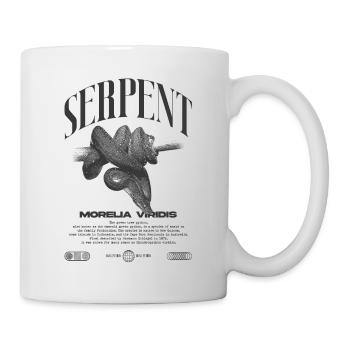 Green Tree Python Modern Reptile Keeper Streetwear - Mug - white - Right