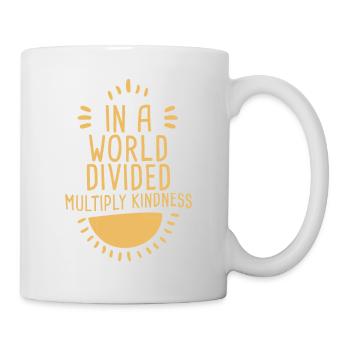 In A World Divided Multiply Kindness 4 - Mug - white - Right