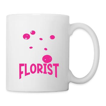 Floral Designer Floristry Floral Florist - Mug - white - Right
