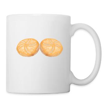 Cuisson Jeu de mots Cuire Cuisinier Chef Boulanger - Mug blanc - blanc - Droite
