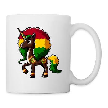 Melanin Unicorn Black Girl Magic - Mug - white - Right