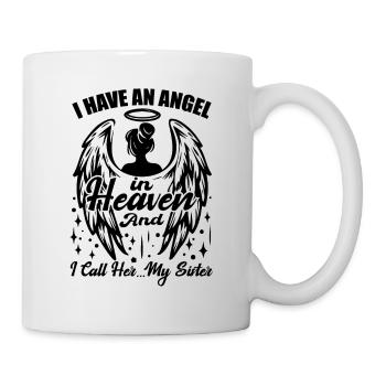 I Miss My Family Memorial Guardian Angel In Heaven - Mug blanc - blanc - Droite