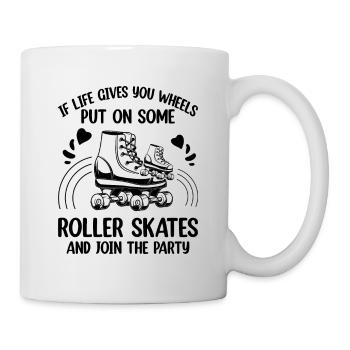 Funny Roller Skating Saying Roller Skater - Mug - white - Right