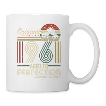 Vintage 1961 - Geburtstag Geschenk Idee - Tasse - Weiß - Rechts