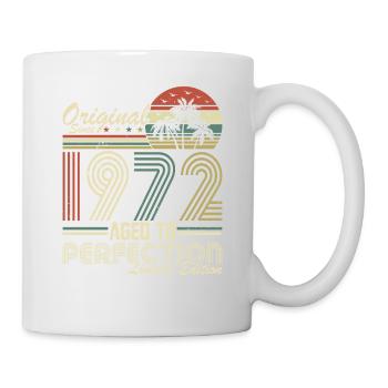 Vintage 1972 – Born in Legends - Mug - white - Right