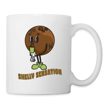 Coconut Lover Juice Beach Tropical Summer - Mug - white - Right