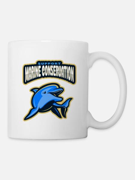 Meeresschutz - Tasse - Weiß