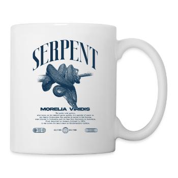 Green Tree Python Modern Reptile Keeper Streetwear - Mug - white - Right