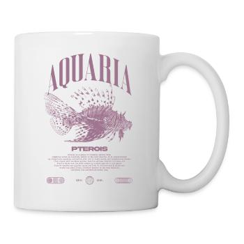 Rotfeuerfisch Marine Fish Keeper Moderne Streetwear - Tasse - Weiß - Rechts