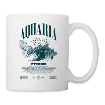 Lionfish Marine Fish Keeper Modern Streetwear - Mug - white - Right