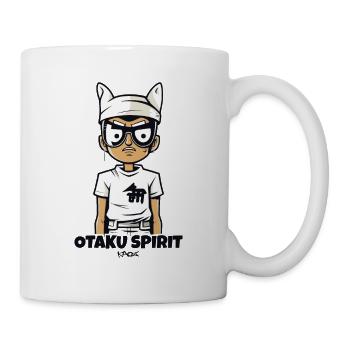 Japanese Nerd and Otaku Ghost - Mug - white - Right