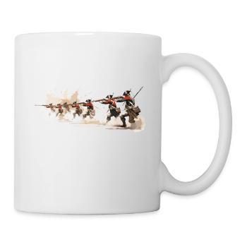 Infanterie de ligne 17-18e siècle Infanterie - Mug blanc - blanc - Droite