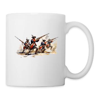 Infanterie de ligne 17-18e siècle Infanterie - Mug blanc - blanc - Droite