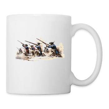 Infanterie de ligne 17-18e siècle Infanterie - Mug blanc - blanc - Droite
