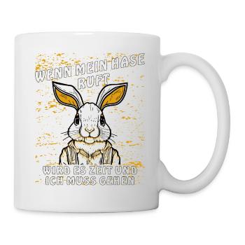 RABBIT CALLS TO GO - Mug - white - Right