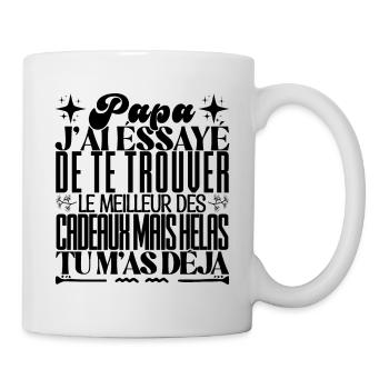 Dad Gift. Best gift for father. - Mug - white - Right