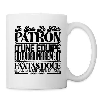 Proud of an Amazing Team Funny Job - Mug - white - Right