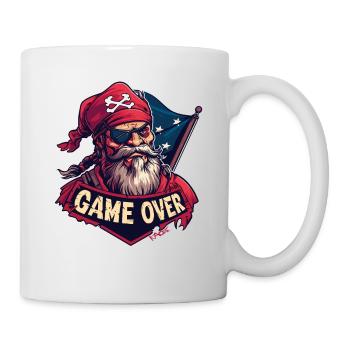 Gaming Game Over Gamer Pirate - Mug - white - Right