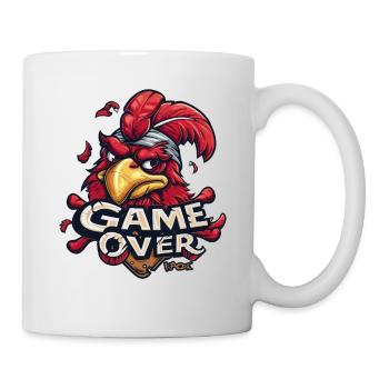 Game Over Gaming Gamer Chickens Rooster Chicken - Mug - white - Right