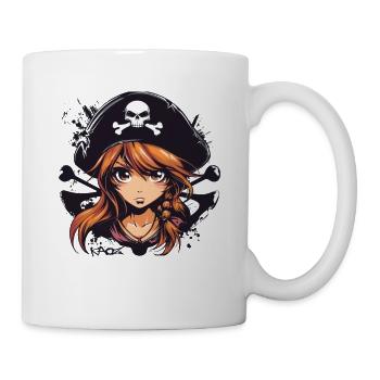 An Anime Pirate Girl - Mug - white - Right