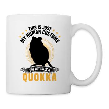 Nur ein Quokka Kostüm Beuteltier Quokka - Tasse - Weiß - Rechts