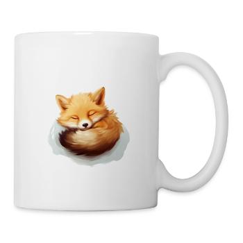 Schlafshirt - Tasse - Weiß - Rechts