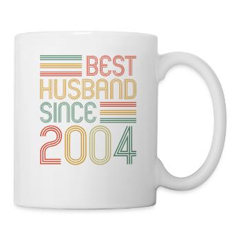 Best husband since 2004 20th wedding anniversary - Mug - white - Right