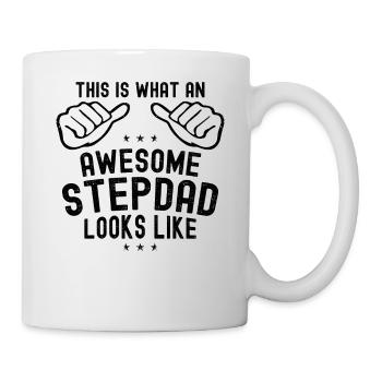 Voici à quoi ressemble un beau-père génial - Best - Mug blanc - blanc - Droite