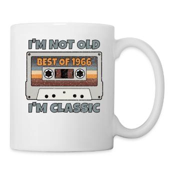 I'M NOT OLD I'M CLASSIC BEST OF 1966 Vintage gift - Mug - white - Right