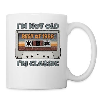 I'M NOT OLD I'M CLASSIC BEST OF 1968 Vintage gift - Mug - white - Right