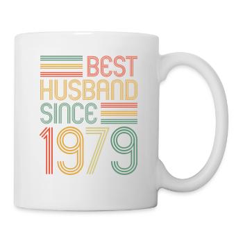 Best husband since 1979 45th wedding anniversary - Mug - white - Right