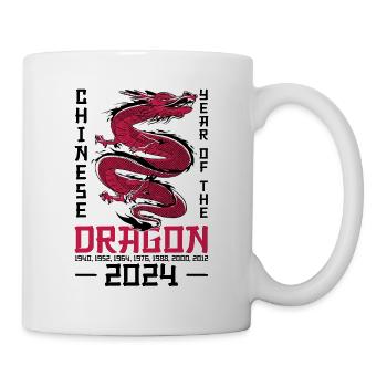 Chinese Year of the Dragon 2024 Chinese New Years - Mug - white - Right