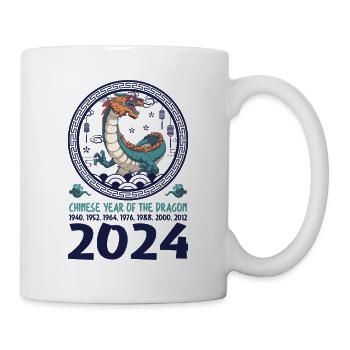 Chinese Year of the Dragon 2024 Chinese New Years - Mug - white - Right