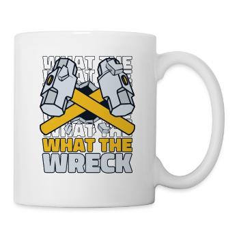 Was The Wreck Home Improvement Experts House - Tasse - Weiß - Rechts