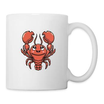 Hummer-Liebhaber - Tasse - Weiß - Rechts