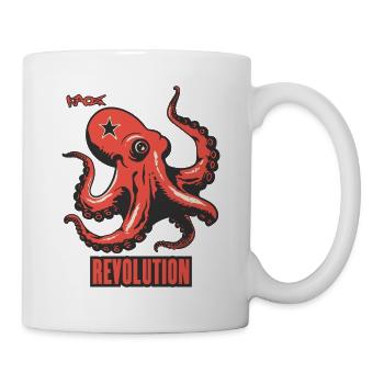 Parody Octopus Comrade Revolution - Mug - white - Right